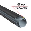 K-FLEX 09x048-1 ST IC CLAD BK трубка теплоизоляционная (К-ФЛЕКС)