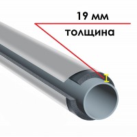Трубка K-FLEX 19x060-1 ST IC CLAD SR