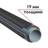 Трубка K-FLEX 19x125-1 ST IC CLAD BK