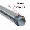 Трубка K-FLEX 19x160-1 ST IC CLAD SR